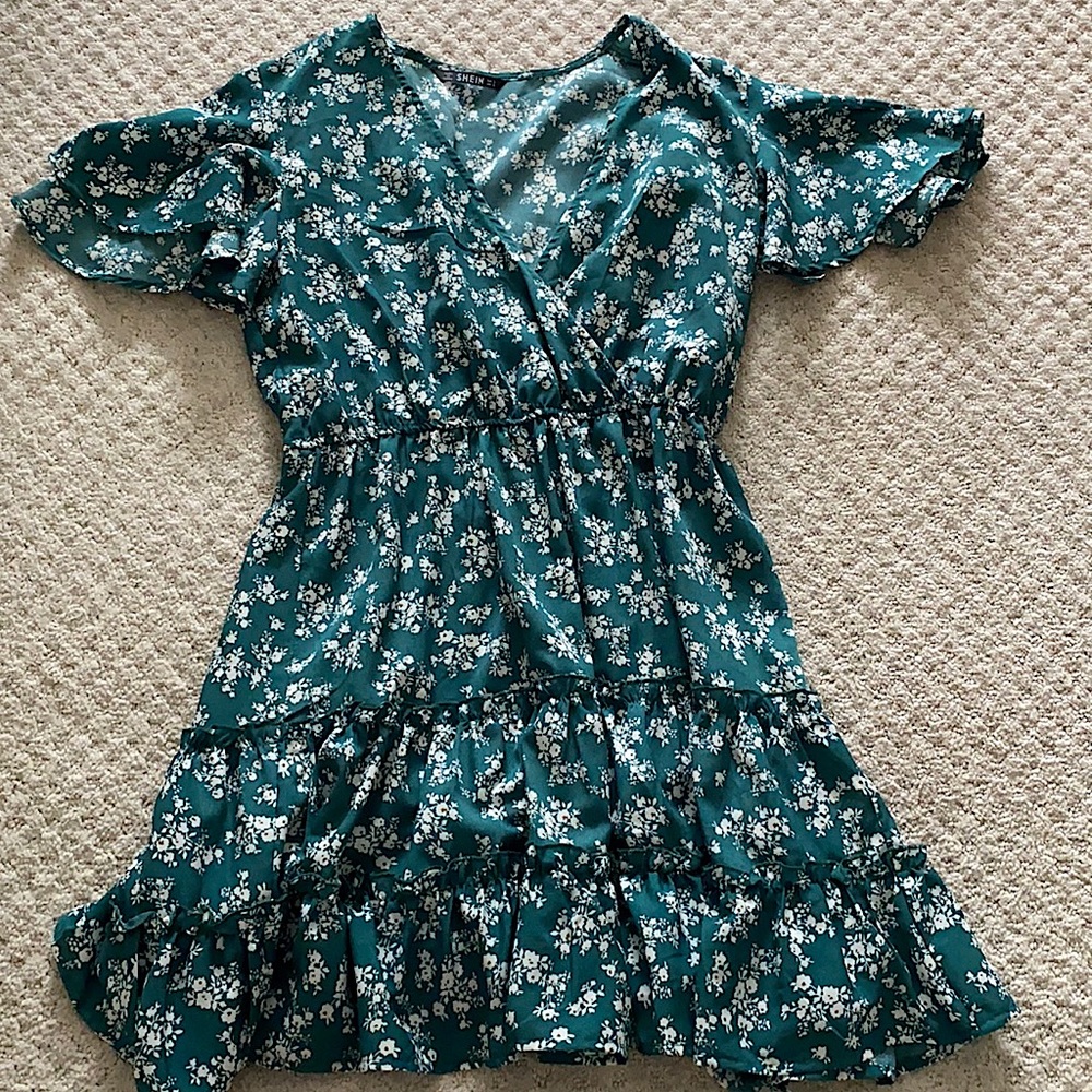 Shein floral dress